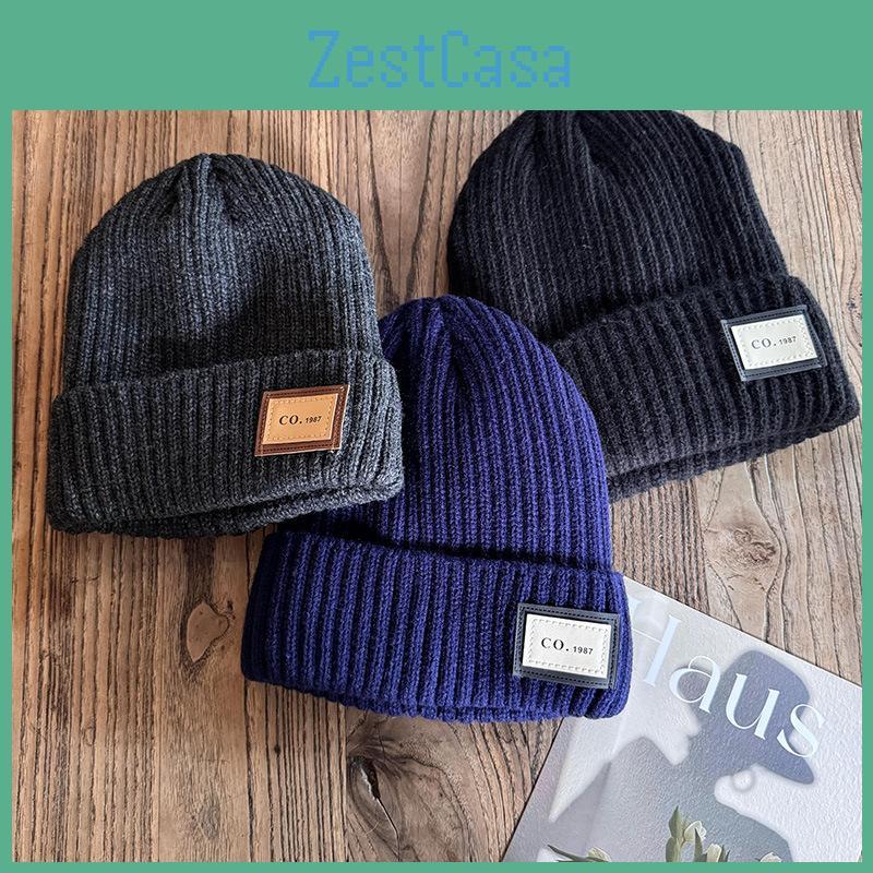 Wool Beanie Hat For Women And Men Warm Knit Cap With Ear Protection For Winter Sports