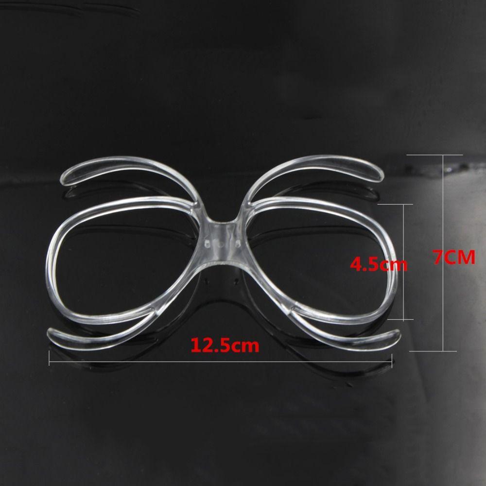 Мотоциклетный держатель для зеркала, очки-бабочки, вставка для очков для близорукости, оптический адаптер
