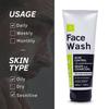 Ustraa Face Wash Acne Control - With Neem & Charcoal - 200g - Oil Control, Prevents Acne & Anti Acne Spot Gel -15ml