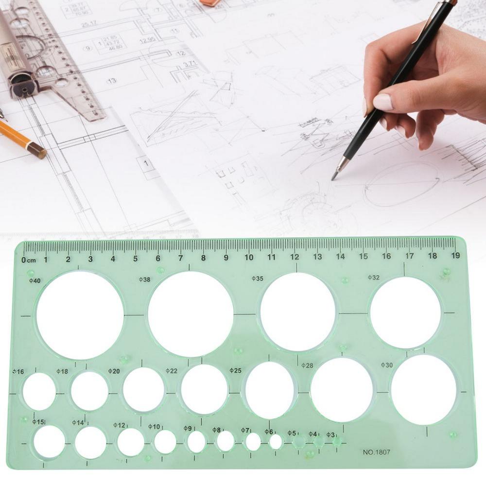 6 Sets Architecture Draft Template Rulers DIY Craft Template General Drawing Creation