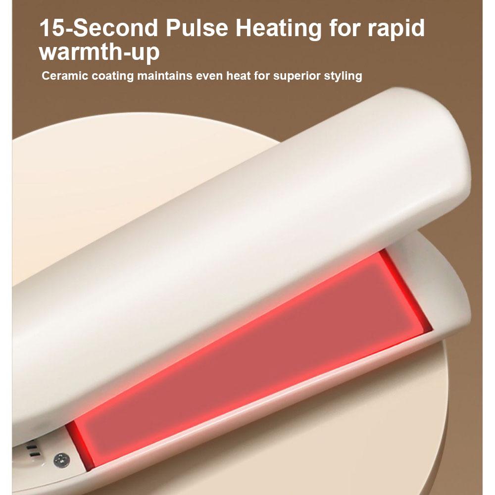 2 в 1 выпрямитель и щипцы для завивки волос Керамический выпрямитель для быстрого нагрева Утюжок с контролем температуры Электрический щипцы для завивки волос с защитой от ожогов