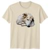 Borzoi Dog Animals Sleepy Graphic Mens Womens T-Shirt Unisex Top