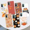 Чехол для телефона Pumpkin happy fall autumn для Xiaomi Redmi 10 10C 10A 9T 9C 9A 9 Prime 8 8A 7 7A 6 6A K20 K30 K40 Pro S2 Fundas Cover