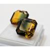 Asscher Cut Natural Bi-Color Tourmaline 22+ Ct Stunning Certified Gemstone
