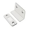 2pcs Magnetic Door Catch Latch -Invisible Strong Adhesion, Drill-Free Mount, Seamless Release- Ideal for Cabinets, Sliding Doors