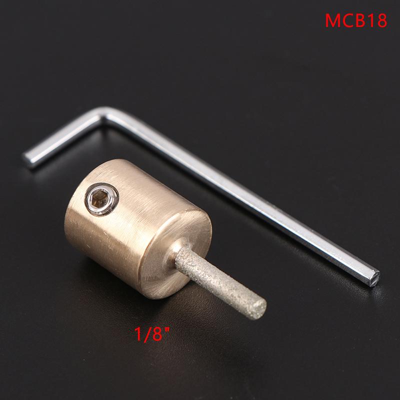 1'' 1/4'' 3/4" Mcb01 Mcb34 латунный сердечник стандартная шлифовальная головка для стеклянного камня
