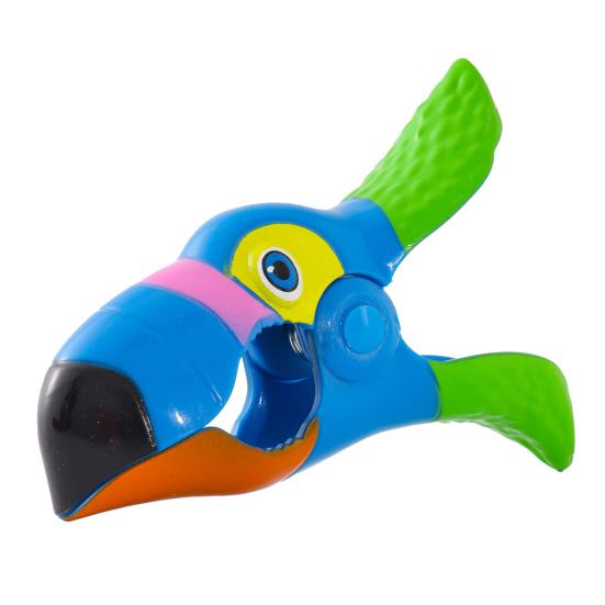 Зажим для полотенца Тропический дизайн Ветрозащитный для одежды шляп банных пляжных полотенец