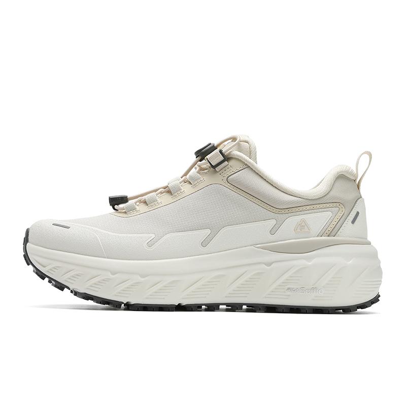 Fila Explorer 1+ Универсальные спортивные Минималистичная мода Индивидуальность Амортизирующие Прочные Низкие кроссовки для бега Женские кроссовки Песочно-коричневый A12W511222FBS