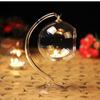 Glass Art Wedding Candle Holder Heat-resistant Glass Hanging Candle Holder Wedding Party