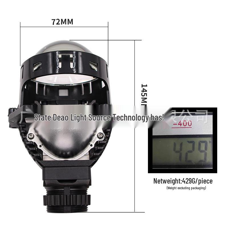 PL9 65 Вт светодиодная би-линза: Сверхяркий прожектор с широким, без потерь освещением