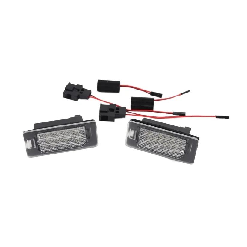 12V LED Car License Number Plate Light Lamp No Error For Porsche Panamera 970 4D 2010-2016 8TO943021