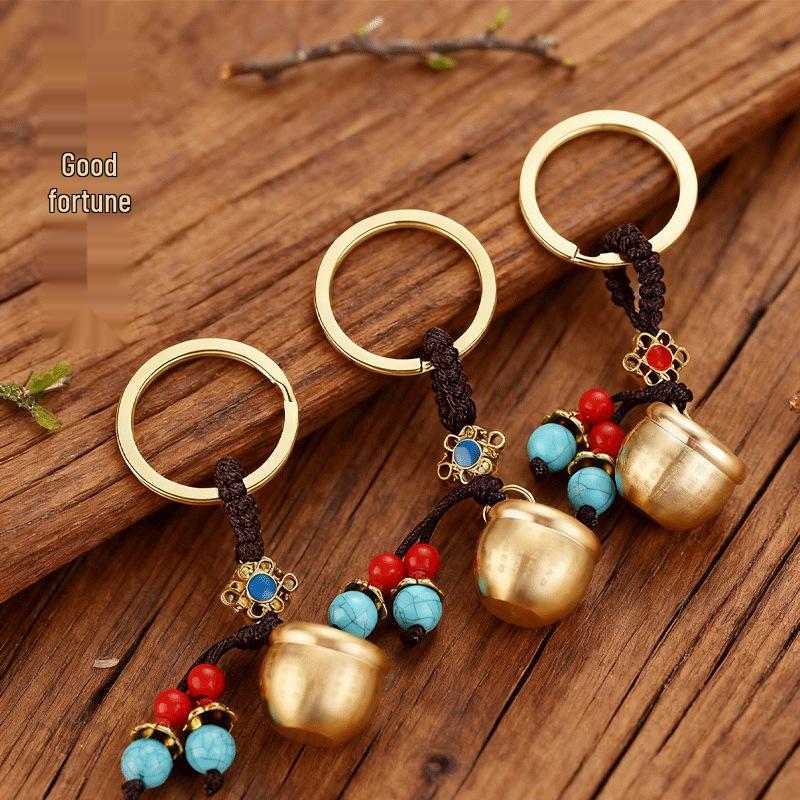 Брелок-подвеска «Год Змеи. Банка Байфу»: Подвеска Фу Лу Гуа, привлекающая богатство