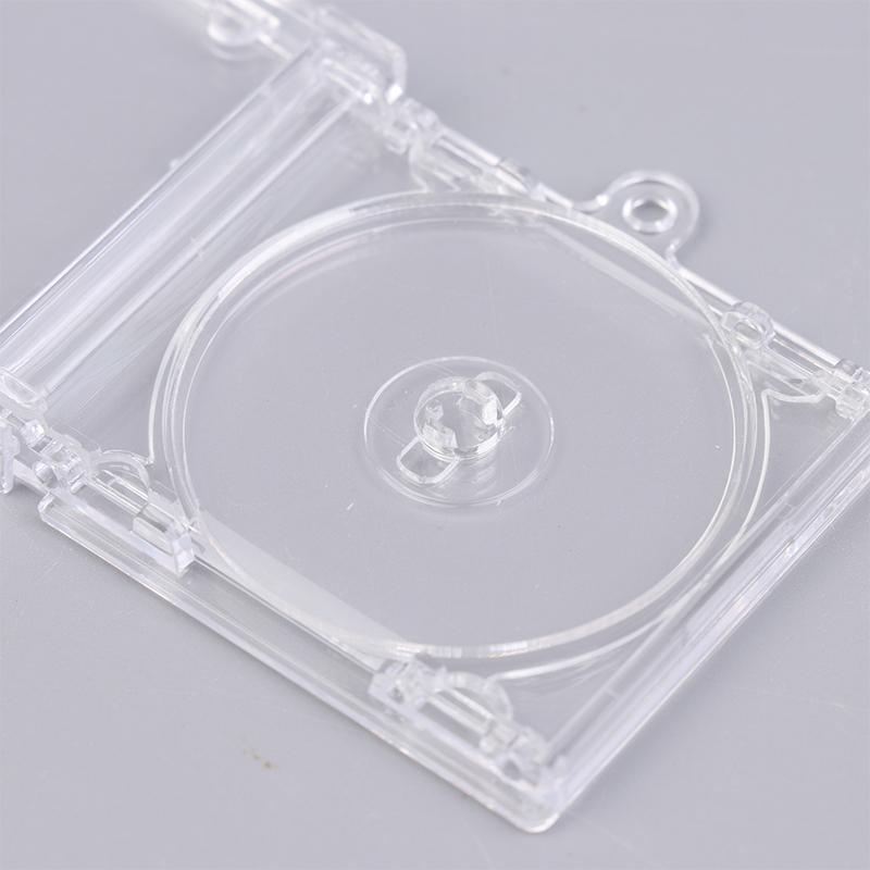 Мини брелок-кейс для CD с NFC, Функциональный держатель для ключей-кейса для дисков, Памятный альбом, Подвеска на рюкзак, Аксессуар