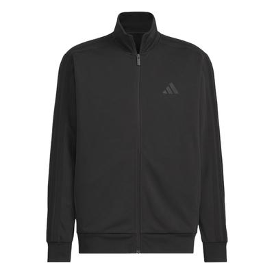 Вязаная куртка с полосками Dry Comfortable Мужские куртки Черная JV6980
