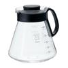 HARIO V60 Range Server 800ml For Cups Black Coffee Server Heat Resistant Glass Made In Japan 2~6 XVD-80B