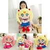 Adorable Sailor Moon Rabbit Cartoon Plush Toy With Soft Pp Cotton Stuffing For Girls