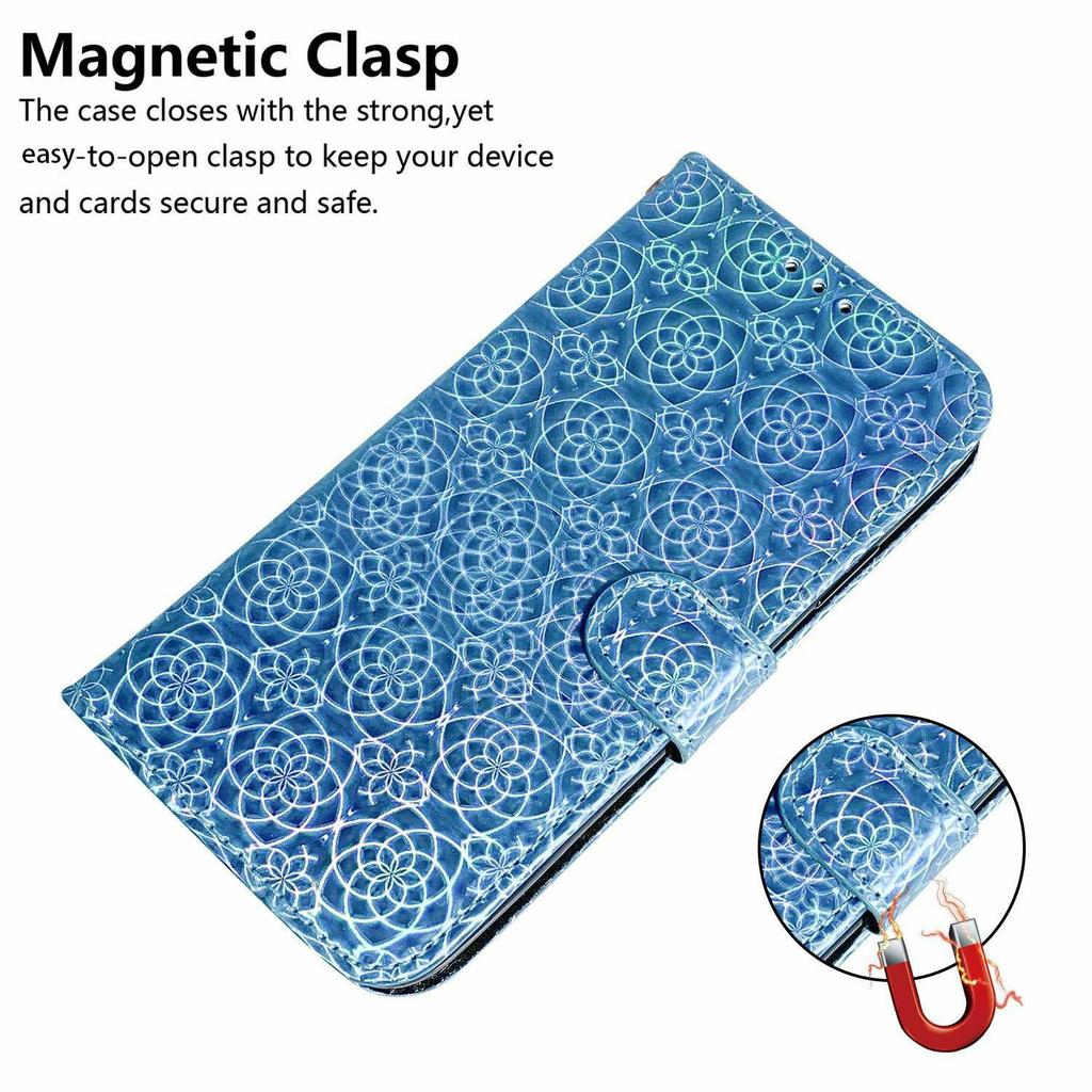 For OnePlus 13 Stand Case Dazzling Flower Leather Phone Cover