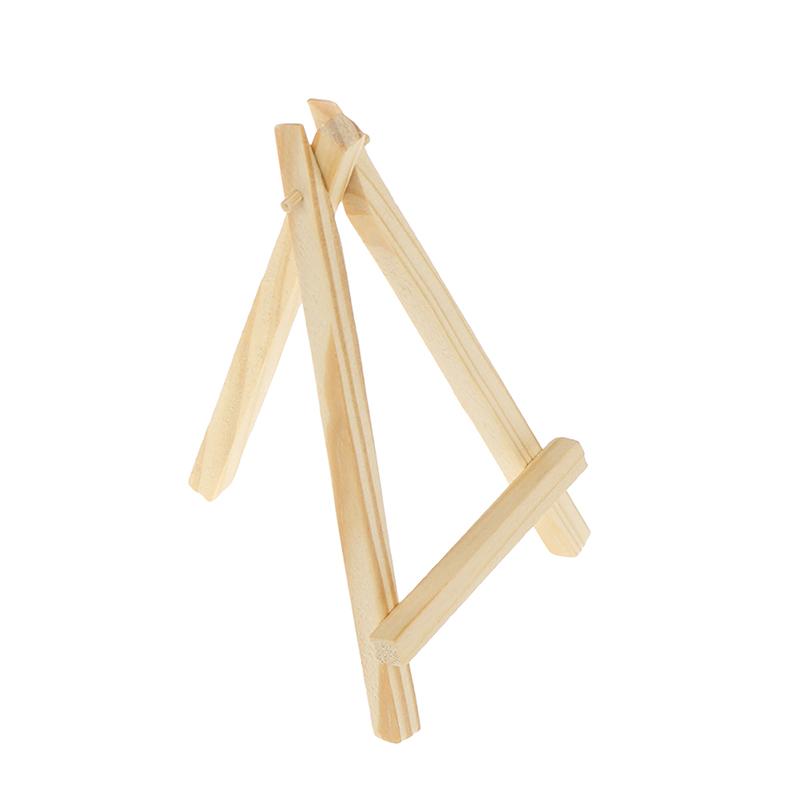 5Pcs Mini Artist Wooden Easel Wood Wedding Table Card Stand Display Holder