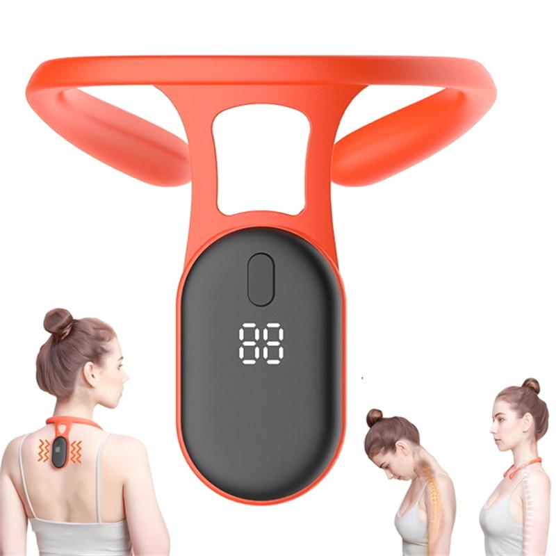 Умный корректор осанки Напоминание о спине Коррекция горба на шее в реальном времени Научный мониторинг осанки для взрослых и детей