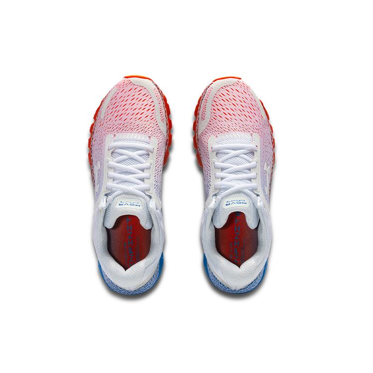 Under Armour Infinite 2 Удобная ткань Низкие беговые кроссовки Женские Белый Красный Синий 3025229-101