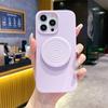 Матовый Чехол-Подставка с Рисунком Водяных Волн для IPhone 17 Air 16 15 14 Pro Max 13, Ударопрочный Силиконовый Защитный Чехол