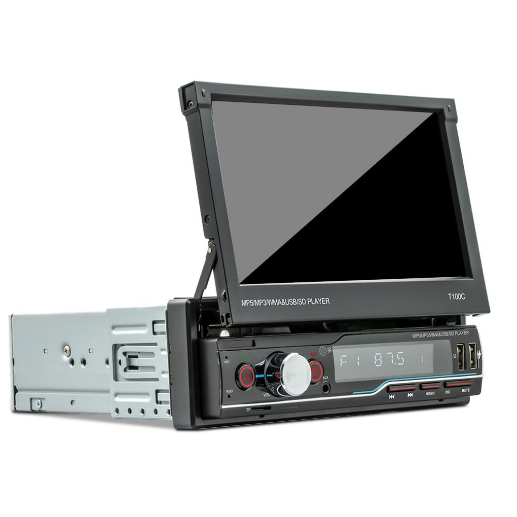 Car MP5 Player In-Dash Bluetooth-Compatible Car Stereo Audio System Backup Camera Automobile Multimedia Accessories