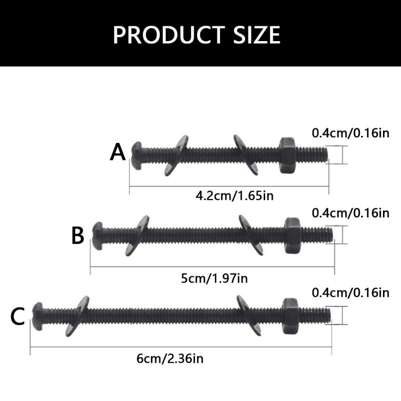 12 шт. Высокопрочные винты с внутренним шестигранником Высокопрочные винты из углеродистой стали для крепления тормозной клетки компьютерного охлаждающего вентилятора