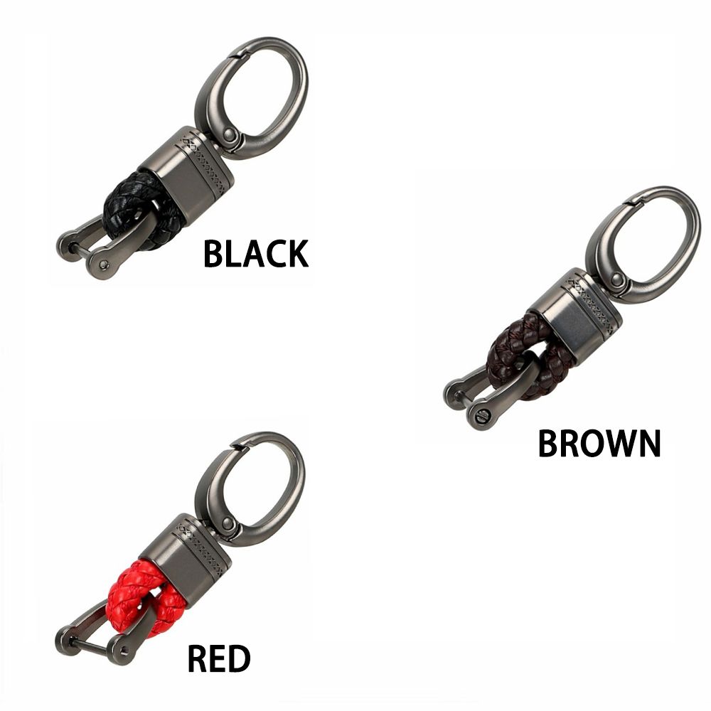 1 PC Gift Creative Motorcycle Hanger Keychain Key Rings Hand Woven Buckle Car Key Holder Key Chain
