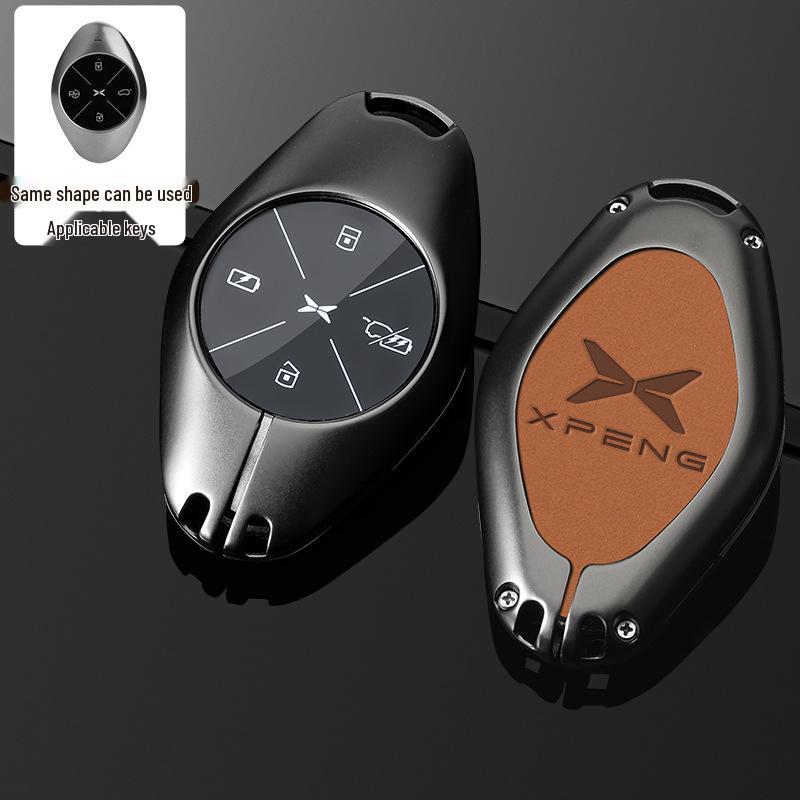 Xiaopeng Key Case: Fits 23 Models Including P7, P7i, P5, G3, G3i, G9, G6 - Men's Car Key Shell with Advanced Modifications