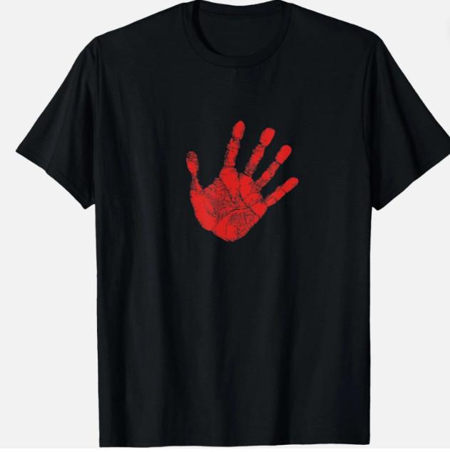Native American Red Hand Indigenous Unisex T-Shirt