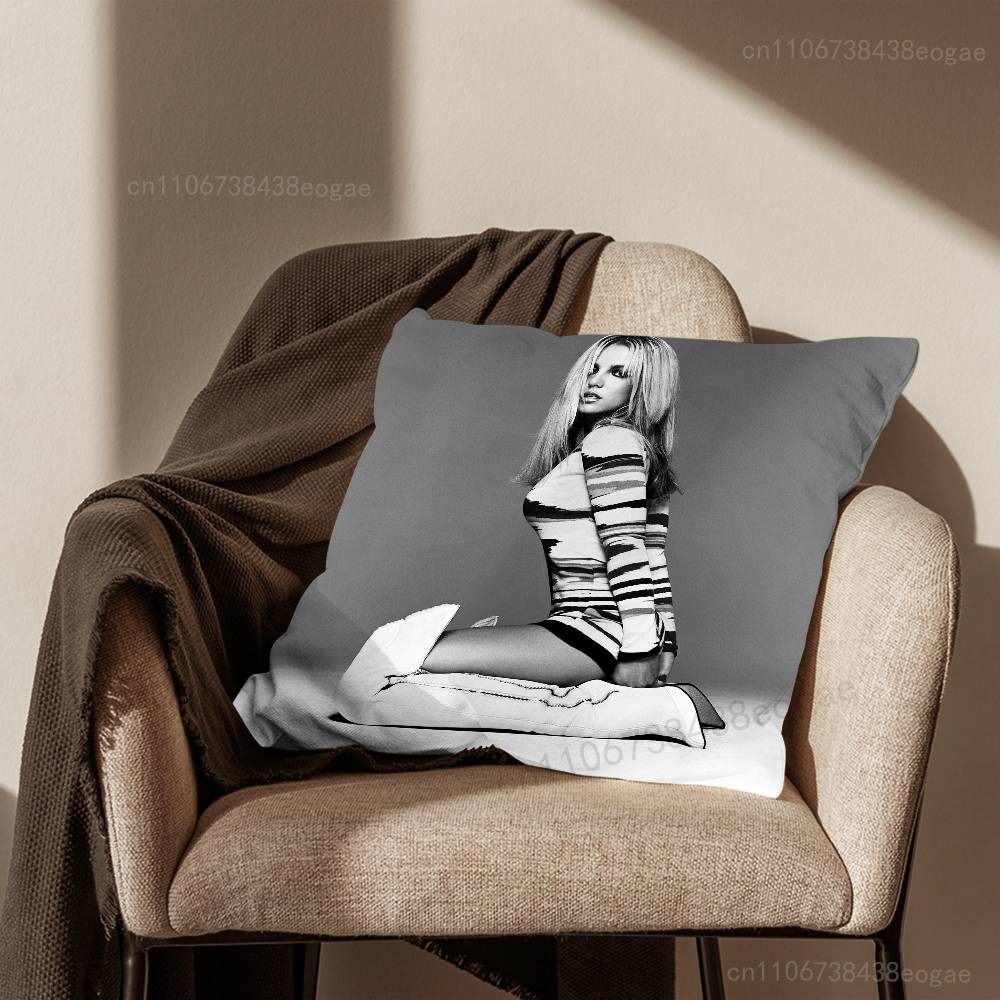 Наволочка B-Britneys S-Spears Для Комнаты Дивана Подушки Подходящая Для Домашнего Декора Спальни И Защитник