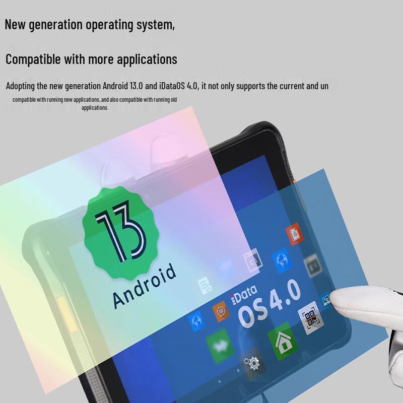 Промышленный планшет iData P1 mini 8 дюймов со сканером 1D/2D