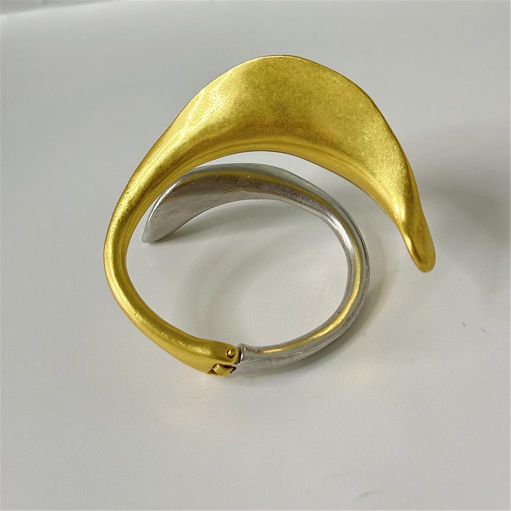 Tooxika Летнее Новое Нишевое Персонализированное Золотое Ожерелье-Воротник с Листьями и Цветами, Преувеличенное Фанковое Ожерелье Открытого Типа с Высоким Чувством