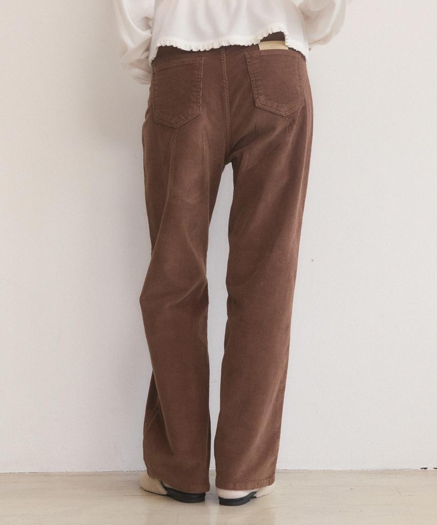 ADAUL Corduroy Straight Fit Pants - 3Color