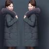 Plus Size 6XL Women's  Winter Cotton Padded Jackets Middle-aged  Mother's Down Jackets  Warm Thick Parkas
