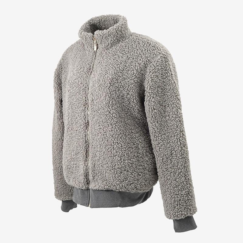 Womens Fleece Lined Hoodie Casual Loose Open Front Jacket Urban Style Winter Warm Outerwear