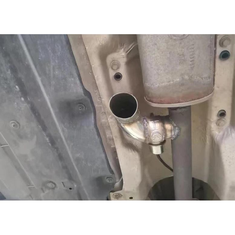 Car Exhaust Cutout Valve 304 Stainless Steel Air Vacuum Pump Control 2.0 Inch to 3.5 Inch Sounds Change Modification Accessory