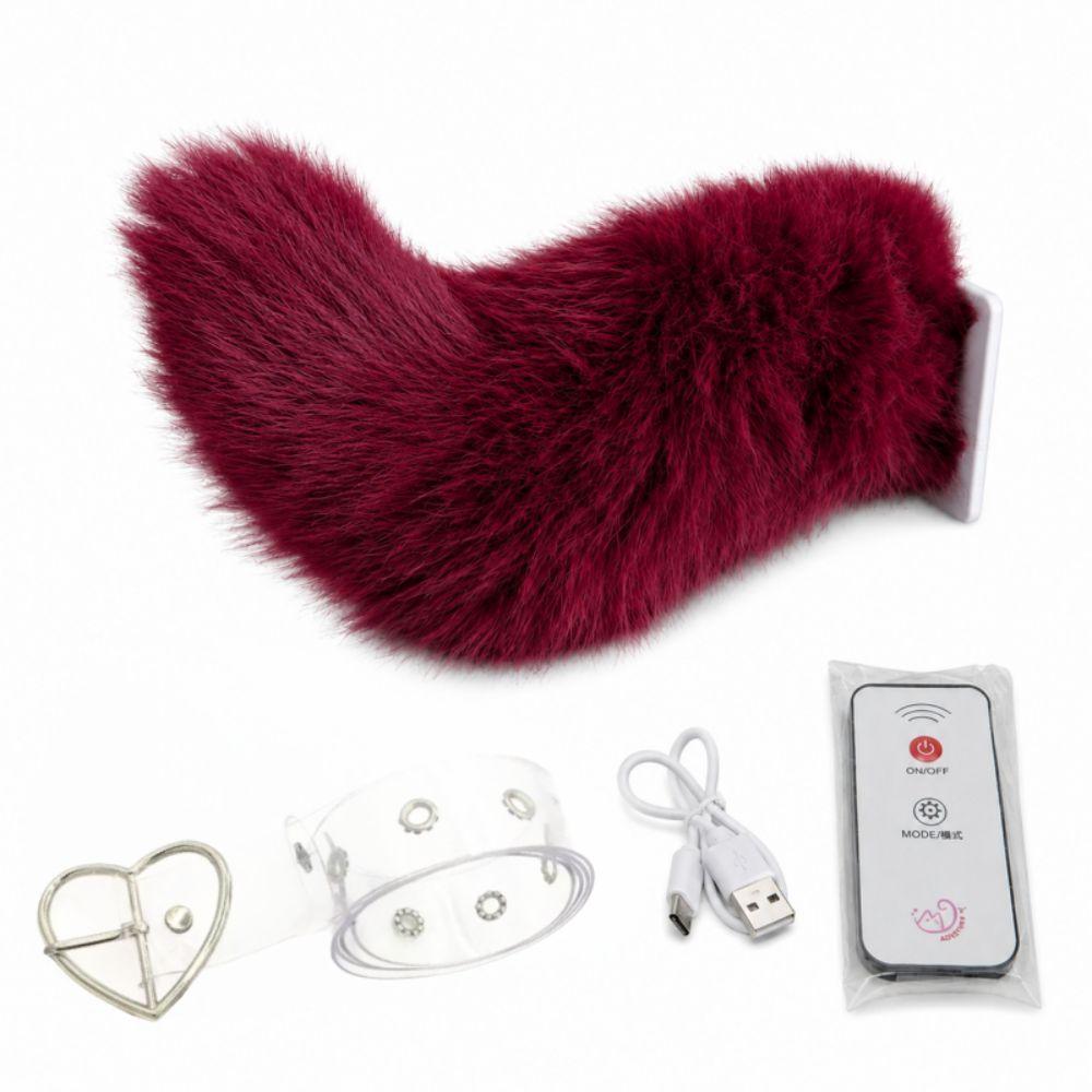 Voice Control Role-playing Belt Plush Electric Tail Halloween Cosplay Performances, Etc