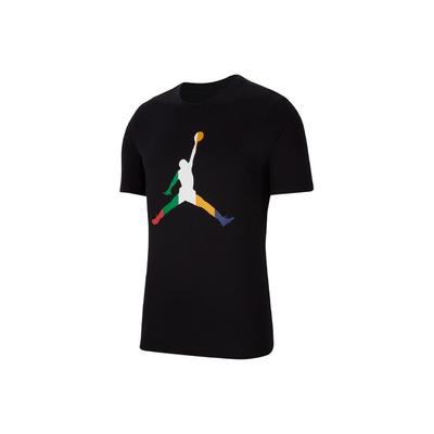Футболка с коротким рукавом Sport DNA Jumpman с круглым вырезом, мужские топы, черные CU1975-010