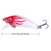 5cm Mini Crankbait Fishing Lure Bass Pike Perch Hard Bait Artificial Minnow Plastic Topwater Diving