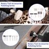 276-Piece Rotary Tool Accessories Kit 1/8-inch Diameter Shanks Universal Fitment for Easy Cutting, Grinding, Sanding, Sharpening, Carving andPolishing