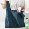 Сумка для покупок большой емкости многоразовая квадратная форма прочная уличная портативная складная сумка для покупок хозяйственные товары