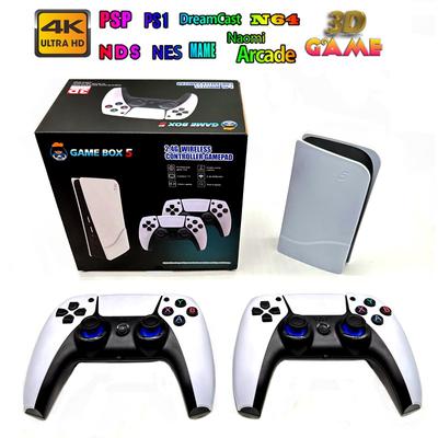 P5 plus Wireless 2.4G HD Arcade PSP Family 4K TV Мини-игровой автомат Игровой автомат с ручкой PS5