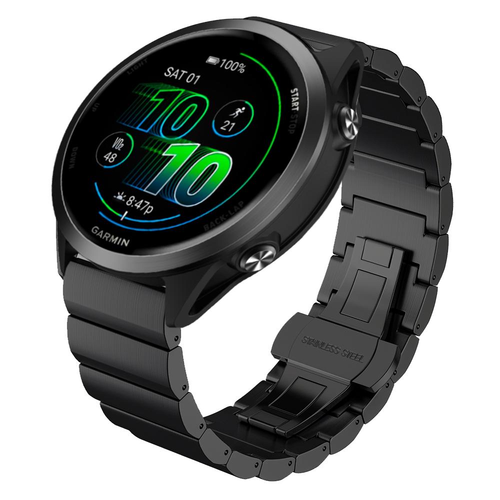 22 мм титановый ремешок для Garmin Venu 4 3 2 45 мм / D2 Air X15 браслет для Forerunner 570 47 мм 265 255 сменный ремешок браслет