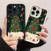 JT309 Декорация-гирлянда на елку для iPhone 17 16 15 14 Pro Max Samsung S26 S25 Ultra A17 A16 A07 A56 Xiaomi 15T Redmi 15c Note 14 Мягкий чехол