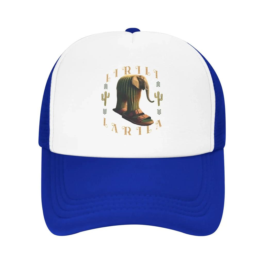 Lirili larila italian brainrot Elephant Custom Mesh Baseball Caps Women Men High-end Male Beach Golf Hat Peaked Cap
