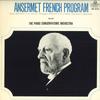 LP Record ERNEST ANSERMET PARIS ONSERVATOIRE  Londons Immortal Masterpieces and MR5070 LONDON Japan Classical Used