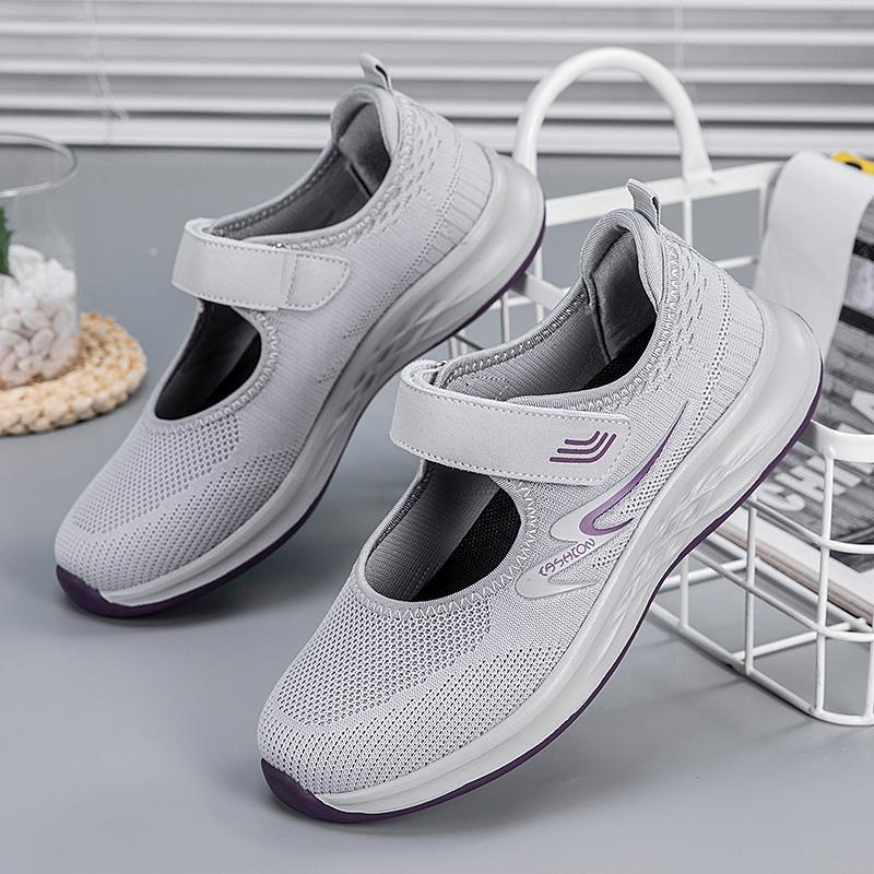 Модные Повседневные Сетчатые Кроссовки Женские Уличные Походные Tenis Femmino Дышащие Летние Легкие Мягкая Подошва Вулканизированная Обувь Zapatos Para Mujeres