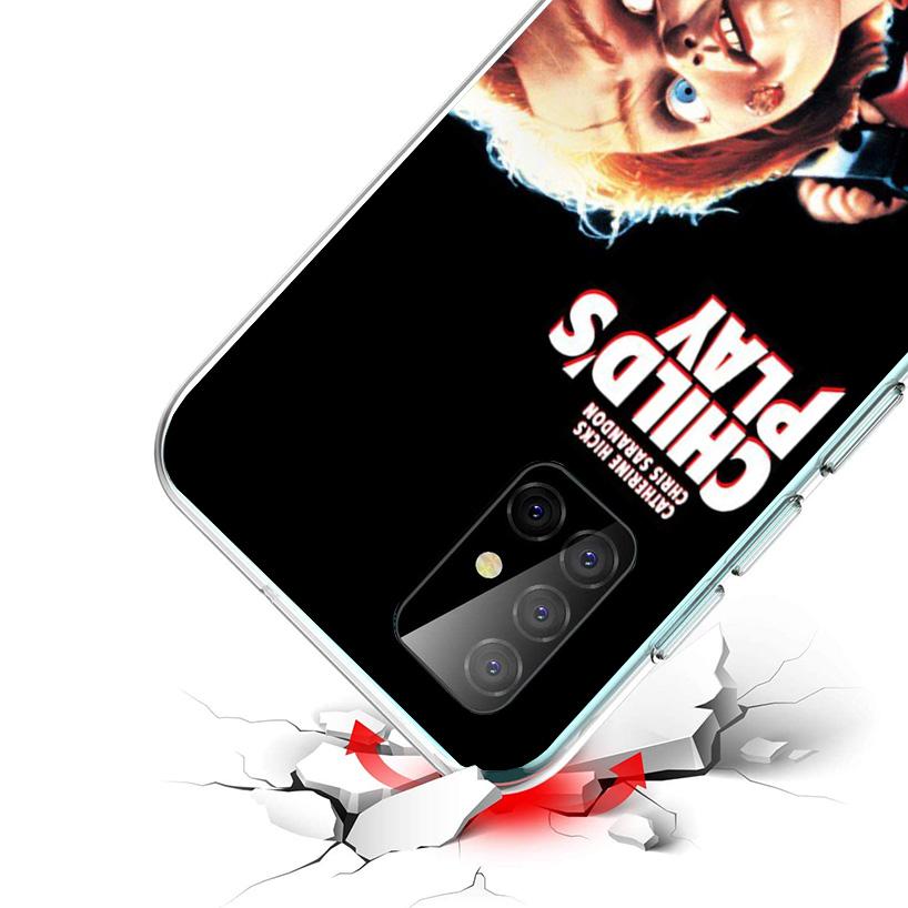 Чехол для телефона Chucky Child's Play для Samsung Galaxy A17 A16 A15 A14 A13 A57 A56 A55 A54 A53 A37 A36 A35 A34 A33 A26 A25 A24 A23 Ga