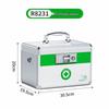 12-дюймовый многофункциональный алюминиевый сплав First Aid Storage Box